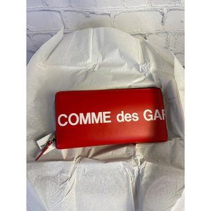 Comme Des Garçon Wallet Huge Logo